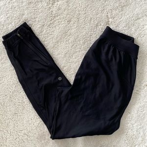 ❤️ Lululemon Adapted State High-Rise Tech Fleece Joggers Black Size 4